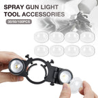 Disposable Protective Covers for Spray Gun Lights