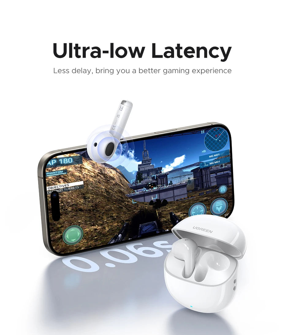 Wireless Bluetooth 6.0 TWS Earbuds with 35-Hour Battery Life - 14