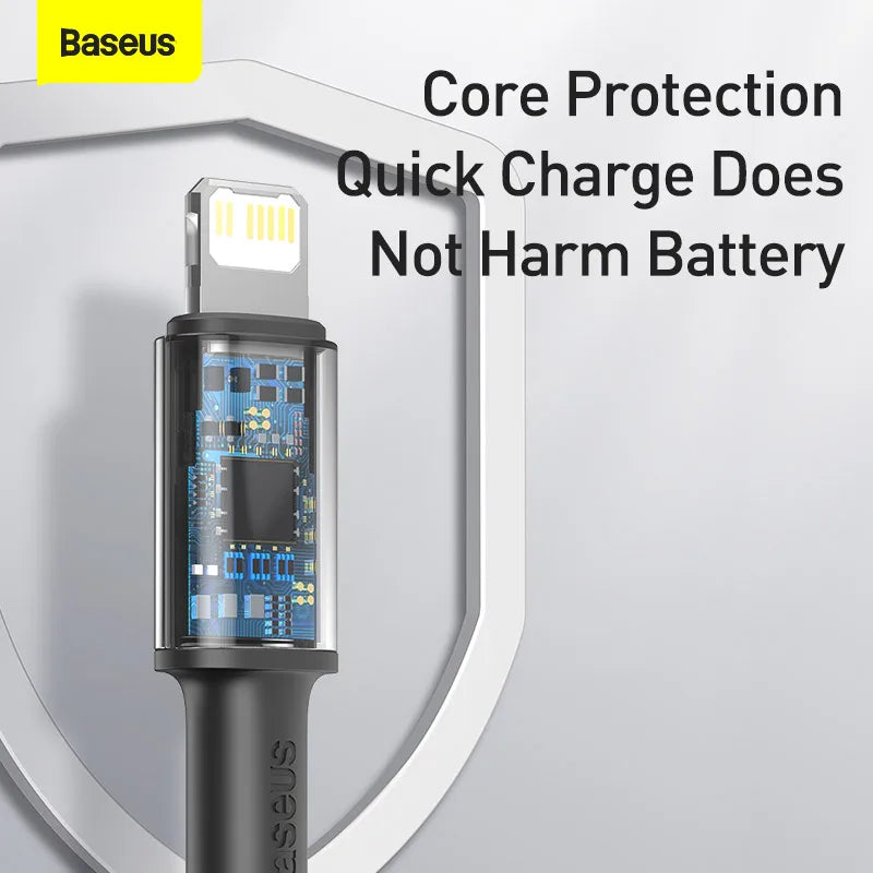 20W PD USB-C to Lightning Fast Charging Data Cable - 3