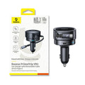 60W Retractable Fast Car Charger with 3 Ports