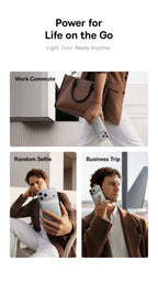 10000mAh Magnetic Wireless Power Bank with 30W Fast Charging