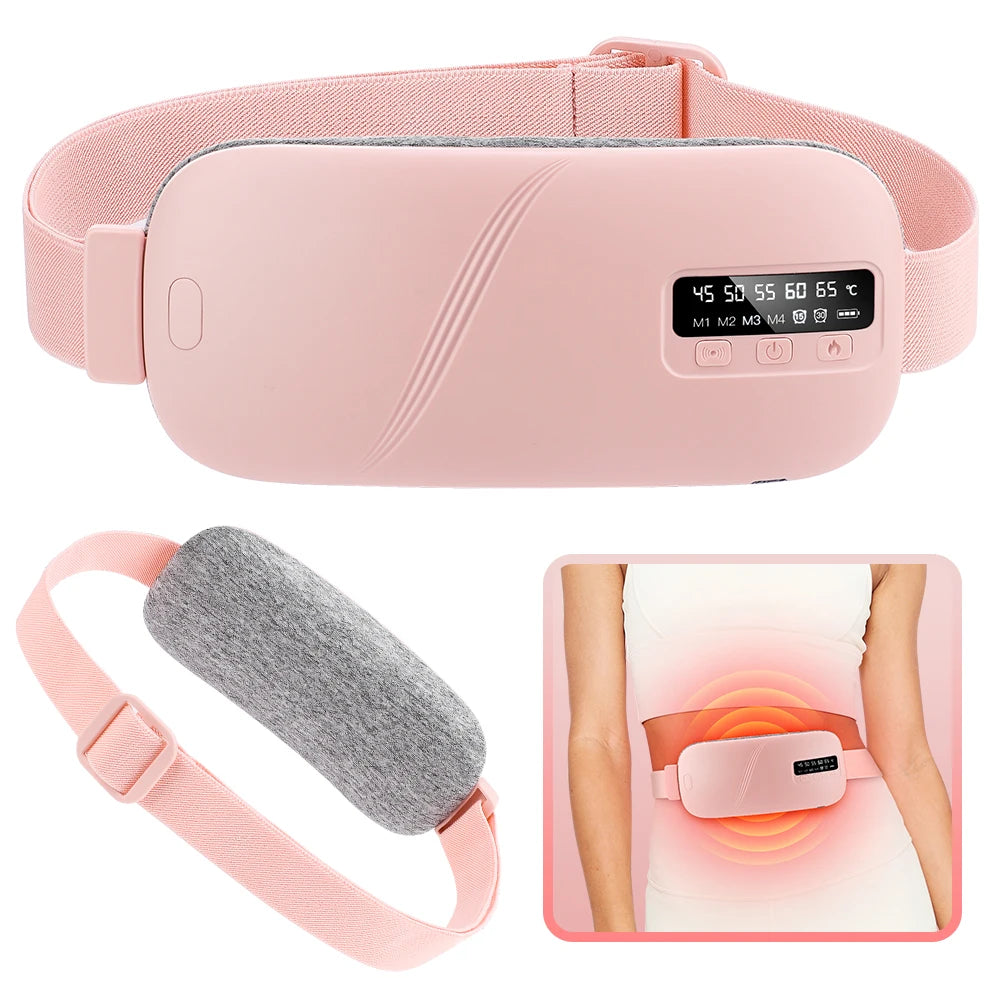 Cordless Heated Massage Belt for Menstrual Cramps - 1