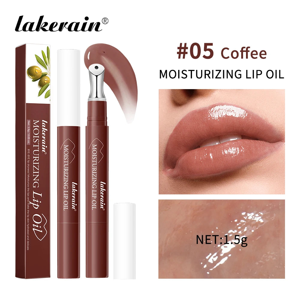 Moisturizing Lip Oil Serum for Hydration and Plumping