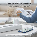 20W USB-C PD Fast Wall Charger for Smartphones and Tablets