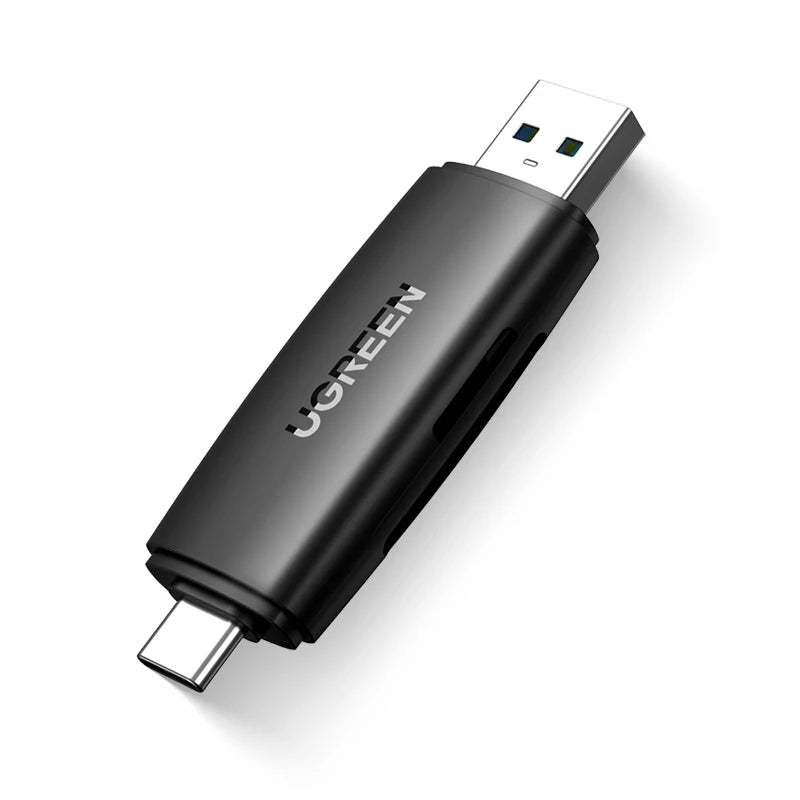 2-in-1 USB 3.0 SD and Micro SD Memory Card Reader Adapter - 21