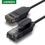 Cat 6A Ultra Slim Ethernet Cable 10Gbps High-Speed Network Cord